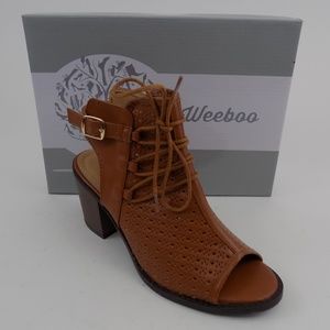 Weeboo Polly-17 Size 6.5 Ankle Strap Heel Sandals